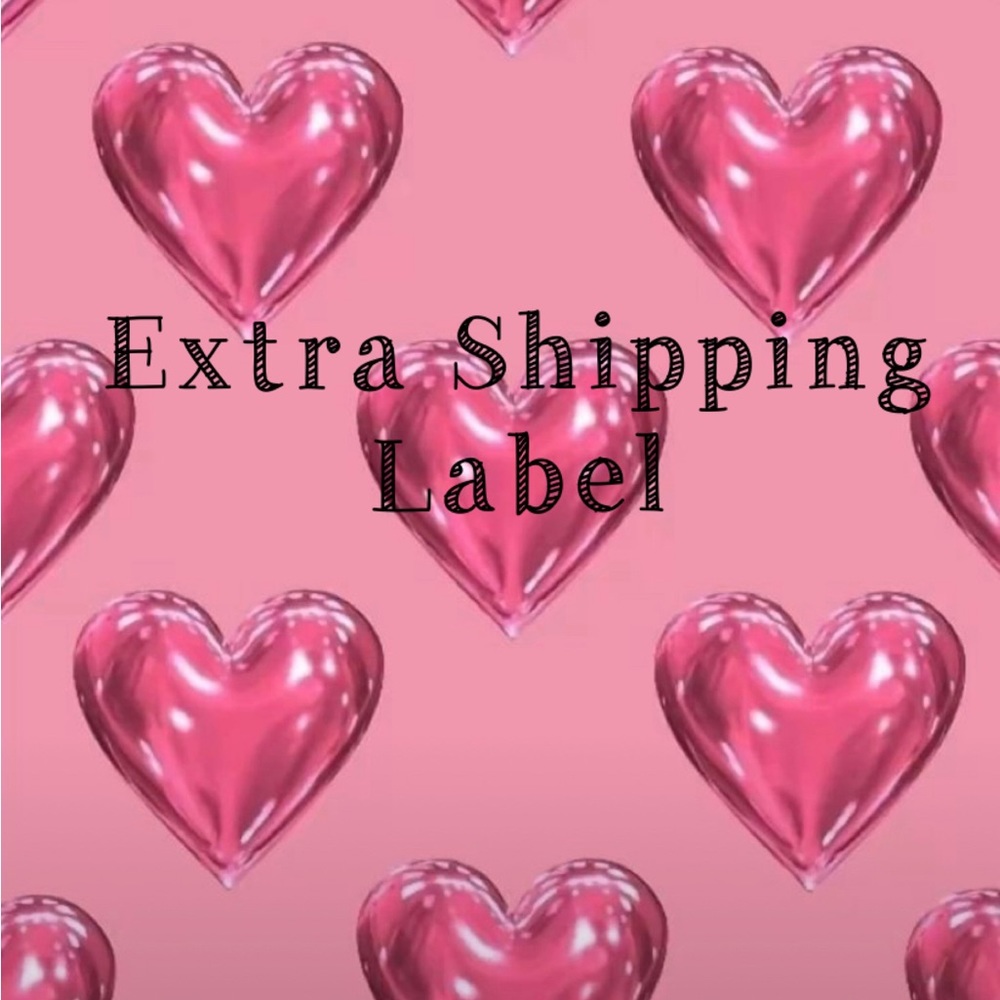 🩷 Extra Shipping Label 🩷